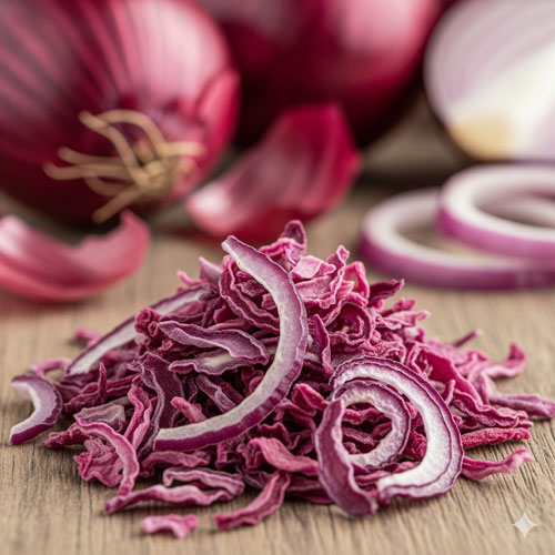 Dehydrated Red Onions Flakes