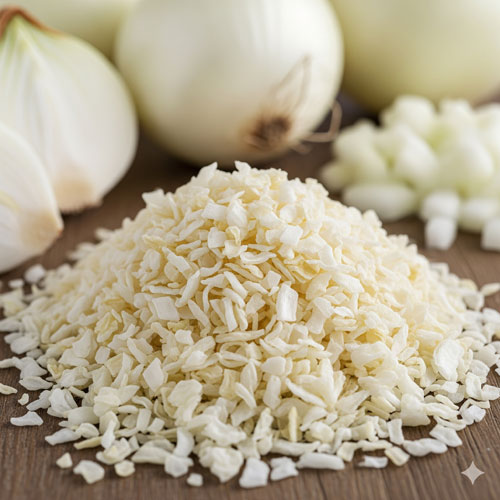 Dehydrated White Onion Chopped